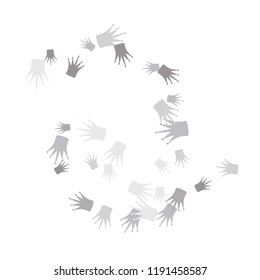 Elegant vector background with colored crowns. Simple gentle template for the card, invitation, printing. Fashionable decoration with beautiful crowns.
