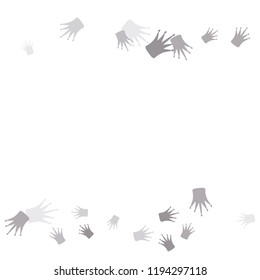 Elegant vector background with colored crowns. Simple gentle template for the card, invitation, printing. Fashionable decoration with beautiful crowns.
