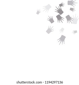 Elegant vector background with colored crowns. Simple gentle template for the card, invitation, printing. Fashionable decoration with beautiful crowns.
