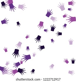 Elegant vector background with colored crowns. Simple gentle template for the card, invitation, printing. Fashionable decoration with beautiful crowns.
