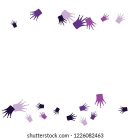 Elegant vector background with colored crowns. Simple gentle template for the card, invitation, printing. Fashionable decoration with beautiful crowns.

