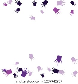 Elegant vector background with colored crowns. Simple gentle template for the card, invitation, printing. Fashionable decoration with beautiful crowns.