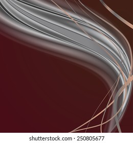 elegant vector background for design brown with silver