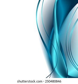 elegant vector background for design use the blue