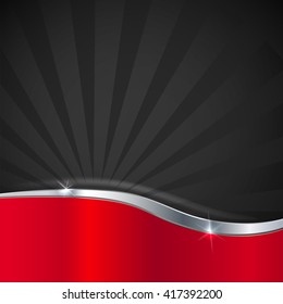 Elegant vector background with shine. Polished texture with highlights and glow on the background with sunlight