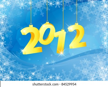 elegant vector background with snowflakes and decoration. Eps10
