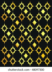elegant vector black and gold background