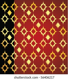 elegant vector black and gold background