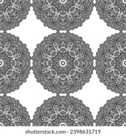 Elegant vector classic pattern. Seamless abstract background with repeating elements