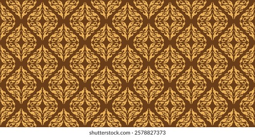 Elegant vector classic pattern, Seamless abstract background with repeating elements, vintage abstract background