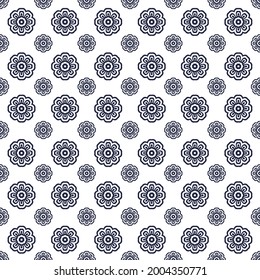 elegant vector flower pattern shape

