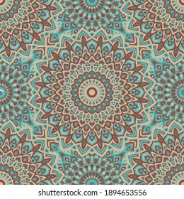 Elegant vector geometric seamless pattern. Wrapping paper ornament. Mexican cloth seamless pattern. Geometric floral background.