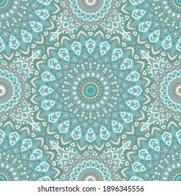 Elegant vector geometric seamless pattern. Chintz print ornament. Asian cloth seamless pattern. Geometric tribal background.