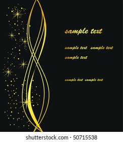 elegant vector golden background