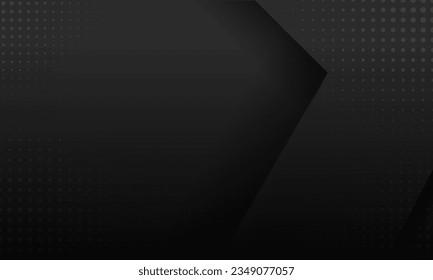 Elegant Vector Gradient Minimal Black Background, can be used for business designs, presentation designs or any suitable designs.