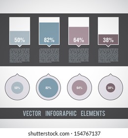 Elegant Vector Infographic Elements