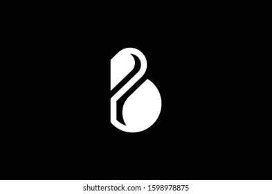 elegant vector logo design. B letter logo design.