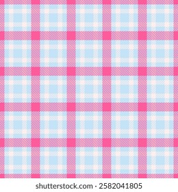 Elegant vector plaid fabric pattern, perfect for stylish home decor, trendy fashion, and sophisticated accessories. A seamless design that exudes luxury.
