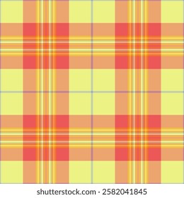 Elegant vector plaid fabric pattern, great for creating sophisticated clothing and accessories. Seamless tartan design for multiple design projects.