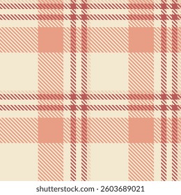 Elegant vector plaid fabric pattern, great for creating sophisticated clothing and accessories. Seamless tartan design for multiple design projects.