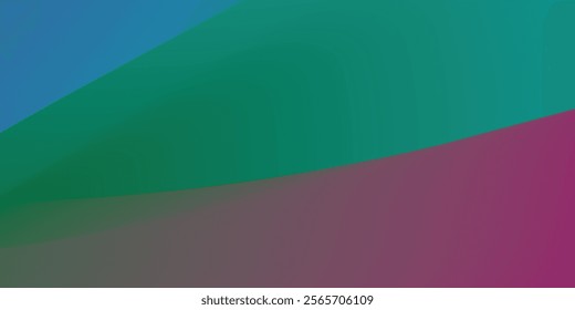 Elegant vector premium background with modern Green blue purple line gradients for a sophisticated business banner or voucher
