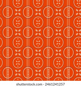 Elegant vector seamless pattern.  Сombination of bright and calm background.