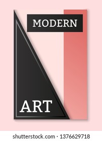 Elegant vector set of banner background, template photo in coral black color. Can be use for mobile app, coupon, gift card, landing page, website,  poster, flyer,  smartphone template, web design.