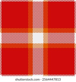 Elegant vector tartan design for fabric, ideal for creating refined home decor, upscale clothing, and accessories. A balance of geometric beauty and symmetry.