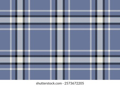 Elegant vector tartan pattern for fabric, perfect for creating sophisticated clothing and home decor items. Seamless design in timeless colors.