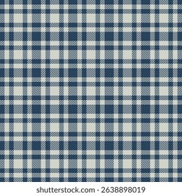 Elegant vector tartan pattern for fabric, perfect for creating sophisticated clothing and home decor items. Seamless design in timeless colors.