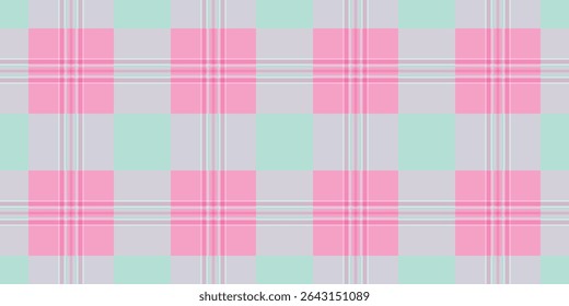 Elegant vector tartan pattern for fabric, perfect for creating sophisticated clothing and home decor items. Seamless design in timeless colors.