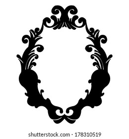 Elegant vector vintage frame