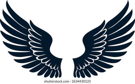Elegant Vector Wing Design Collection Art