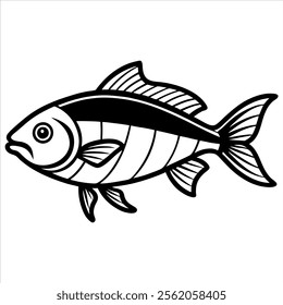 Elegant and Versatile Fish Vectors for All Design Needs