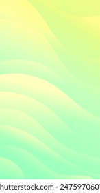 El elegante fondo de onda de gradiente de Vertical cuenta con un flujo rítmico y ondulante de ondas infundidas de gradiente en una paleta de colores premium