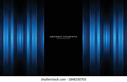 Elegant vertical lines on dark black background. Luxurious Premium Vector. Detail concept wallpaper.