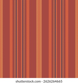 Elegant vertical striped pattern in warm autumnal tones.  Perfect for textile design, wallpaper, or website backgrounds.  The repeating motif evokes a feeling of warmth and sophistication.