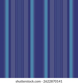 Elegant vertical stripes in calming shades of blue create a sophisticated textile pattern.