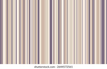 Elegant vertical stripes in muted beige and mauve tones create a sophisticated, minimalist background.