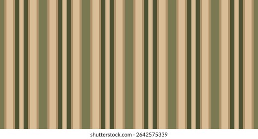 Elegant vertical stripes in muted greens and beige create a sophisticated, calming backdrop.  Perfect for website banners, product packaging, or textile designs.