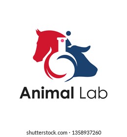Elegant Veterinary Farm Animal Health Research Logo