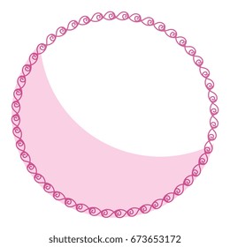 Elegant Victorian with circular shaped frame