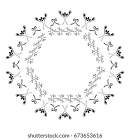 Elegant Victorian with circular shaped frame