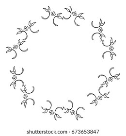 Elegant Victorian with circular shaped frame