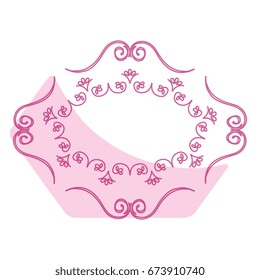 Elegant Victorian with circular shaped frame