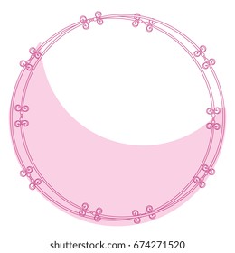 Elegant Victorian with circular shaped frame
