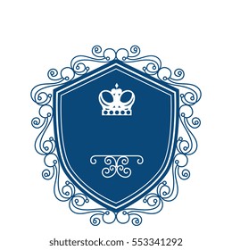 elegant victorian frame icon
