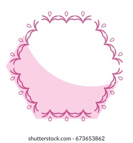 Elegant Victorian with Hexagonal shape frame