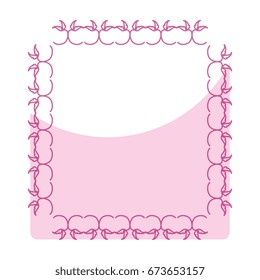 Elegant Victorian with square shape frame