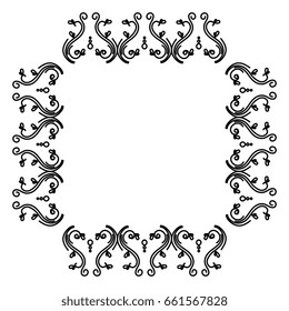 Elegant Victorian style frame